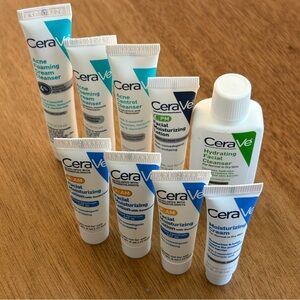 CeraVe Skincare Collection - Travel Size Sample Set